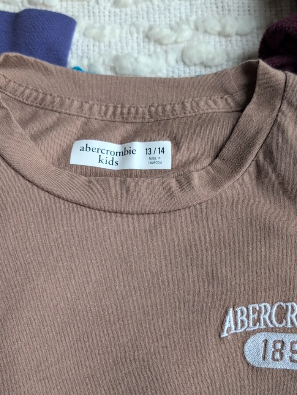 Abercrombie Kids 13/14 Large Kids Boys Tee Bundle Lot Long Sleeve Pullover